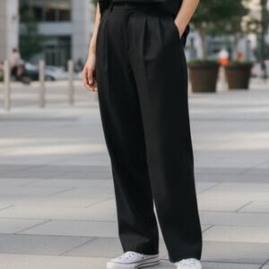 Womens Slacks Size 0 Black Professional Office Dress Pants High Waist Business